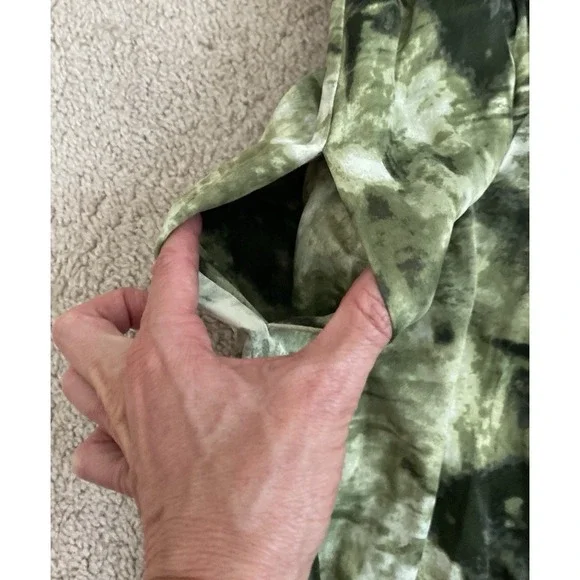 Anthropologie NWT The Somerset Jumpsuit Size Small Tall ST Women's Olive Green - Picture 11 of 14